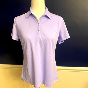 Lavender golf shirt